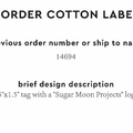 PPLR_HIDDEN_PRODUCT Reorder Previous Label Design - COTTON