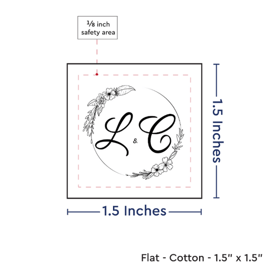 PPLR_HIDDEN_PRODUCT Print your Logo or Image on FLAT Cotton Tags