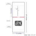 PPLR_HIDDEN_PRODUCT Print your logo/Image on Satin Tags (1.5" wide - Satin)