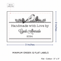PPLR_HIDDEN_PRODUCT Winter Bird (2"x3" Cotton - 12 labels/set)