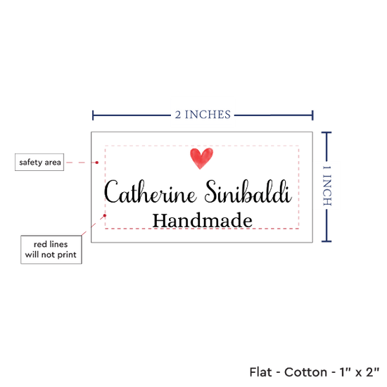 PPLR_HIDDEN_PRODUCT Simple Heart (2"x1"-Cotton)