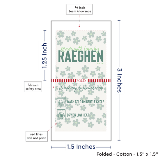 PPLR_HIDDEN_PRODUCT Print Your Logo or Image on FOLDED Cotton Tags