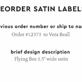 PPLR_HIDDEN_PRODUCT Reorder Previous Label Design - SATIN