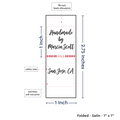 PPLR_HIDDEN_PRODUCT Handmade Square (1" wide - Satin)