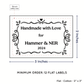 PPLR_HIDDEN_PRODUCT Swirl Accent Border (2"x3" Cotton - 12 labels/set)