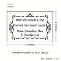 PPLR_HIDDEN_PRODUCT Swirl Accent Border (2"x3" Cotton - 12 labels/set)