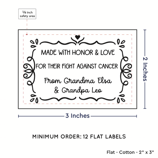 PPLR_HIDDEN_PRODUCT Swirl Accent Border (2"x3" Cotton - 12 labels/set)