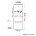 PPLR_HIDDEN_PRODUCT Square Signature (1" wide - Satin)