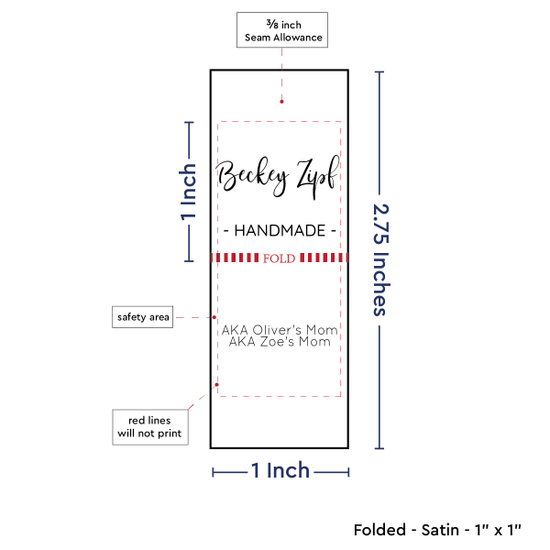 PPLR_HIDDEN_PRODUCT Square Signature (1" wide - Satin)