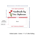 PPLR_HIDDEN_PRODUCT Spring Tulips (2"x1"-Cotton)