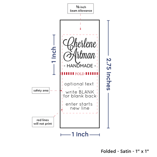 PPLR_HIDDEN_PRODUCT Square Signature (1" wide - Satin)