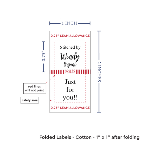 PPLR_HIDDEN_PRODUCT Small Text Labels - 3 lines (1"x1"-Cotton)