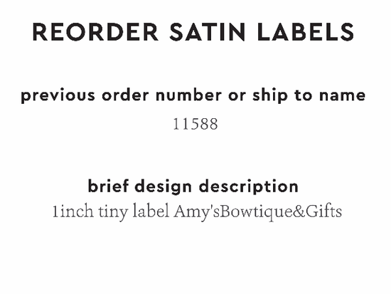 PPLR_HIDDEN_PRODUCT Reorder Previous Label Design - SATIN