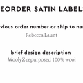 PPLR_HIDDEN_PRODUCT Reorder Previous Label Design - SATIN