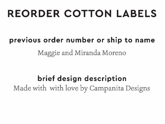 PPLR_HIDDEN_PRODUCT Reorder Previous Label Design - COTTON