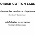 PPLR_HIDDEN_PRODUCT Reorder Previous Label Design - COTTON