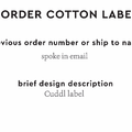 PPLR_HIDDEN_PRODUCT Reorder Previous Label Design - COTTON