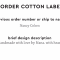 PPLR_HIDDEN_PRODUCT Reorder Previous Label Design - COTTON