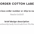 PPLR_HIDDEN_PRODUCT Reorder Previous Label Design - COTTON