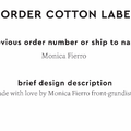 PPLR_HIDDEN_PRODUCT Reorder Previous Label Design - COTTON