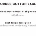 PPLR_HIDDEN_PRODUCT Reorder Previous Label Design - COTTON