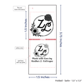 PPLR_HIDDEN_PRODUCT Print your logo/Image on Satin Tags (1.5" wide - Satin)