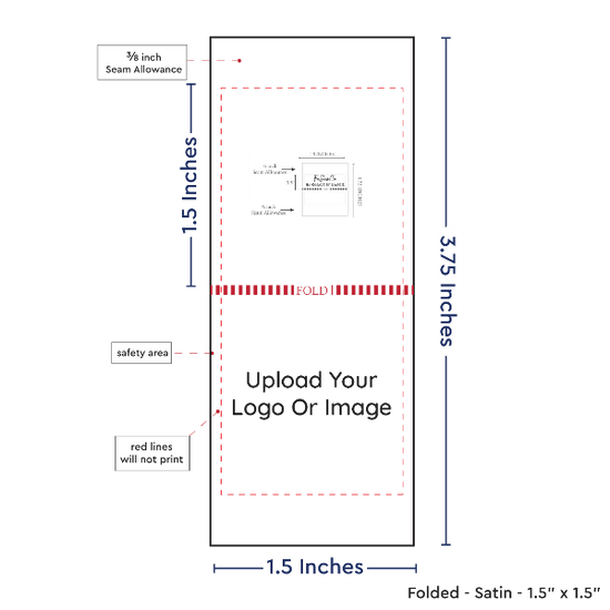 PPLR_HIDDEN_PRODUCT Print your logo/Image on Satin Tags (1.5" wide - Satin)