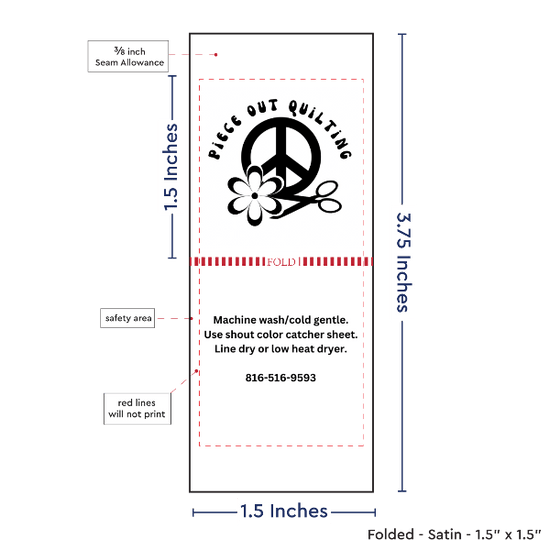 PPLR_HIDDEN_PRODUCT Print your logo/Image on Satin Tags (1.5" wide - Satin)