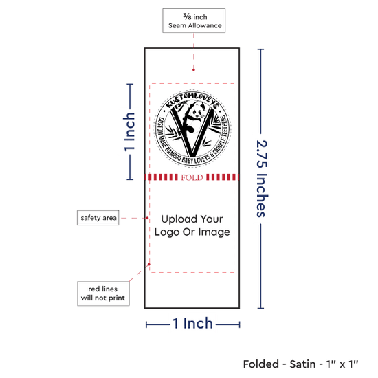 PPLR_HIDDEN_PRODUCT Print Your Logo/Image on Satin Tags (1" wide - Satin)