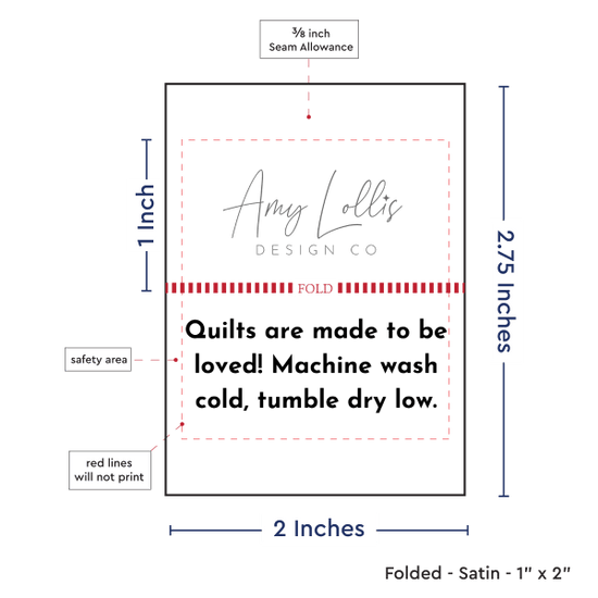 PPLR_HIDDEN_PRODUCT Print your Logo or Image on Satin Tags (2" wide - Satin)