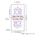 PPLR_HIDDEN_PRODUCT Print Your Logo or Image on FOLDED Cotton Tags