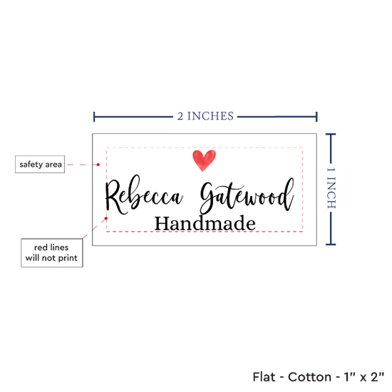 PPLR_HIDDEN_PRODUCT Simple Heart (2"x1"-Cotton)