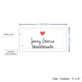 PPLR_HIDDEN_PRODUCT Simple Heart (2"x1"-Cotton)