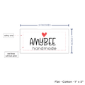 PPLR_HIDDEN_PRODUCT Simple Heart (2"x1"-Cotton)