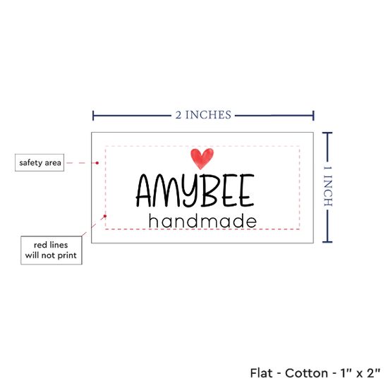 PPLR_HIDDEN_PRODUCT Simple Heart (2"x1"-Cotton)