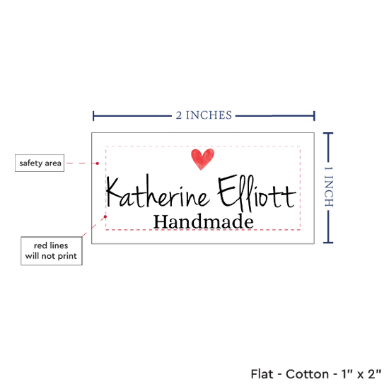 PPLR_HIDDEN_PRODUCT Simple Heart (2"x1"-Cotton)