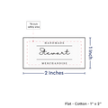 PPLR_HIDDEN_PRODUCT Print your Logo or Image on FLAT Cotton Tags