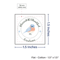 PPLR_HIDDEN_PRODUCT Print your Logo or Image on FLAT Cotton Tags