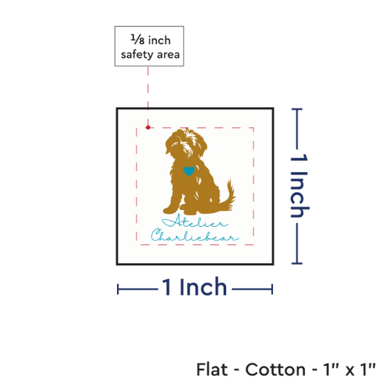 PPLR_HIDDEN_PRODUCT Print your Logo or Image on FLAT Cotton Tags