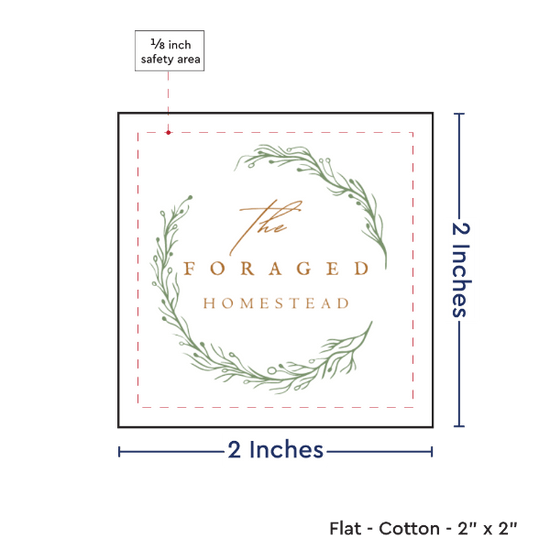 PPLR_HIDDEN_PRODUCT Print your Logo or Image on FLAT Cotton Tags