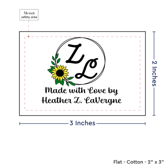 PPLR_HIDDEN_PRODUCT Print your Logo or Image on FLAT Cotton Tags