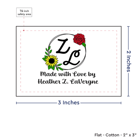 PPLR_HIDDEN_PRODUCT Print your Logo or Image on FLAT Cotton Tags