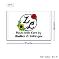 PPLR_HIDDEN_PRODUCT Print your Logo or Image on FLAT Cotton Tags