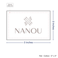 PPLR_HIDDEN_PRODUCT Print your Logo or Image on FLAT Cotton Tags