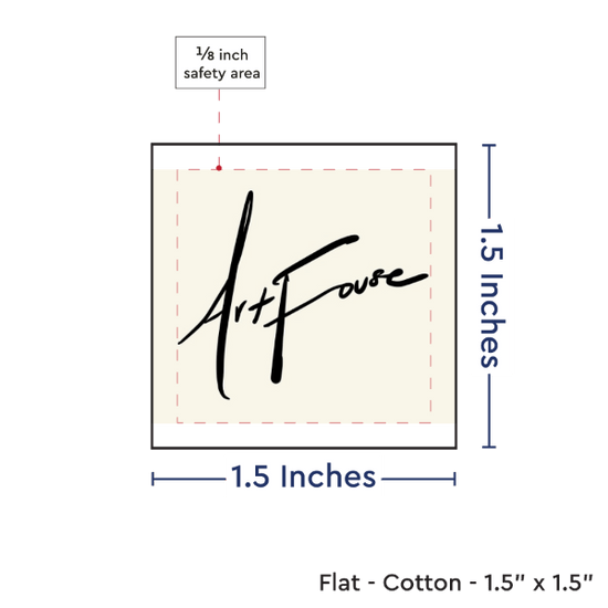 PPLR_HIDDEN_PRODUCT Print your Logo or Image on FLAT Cotton Tags