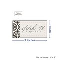 PPLR_HIDDEN_PRODUCT Print your Logo or Image on FLAT Cotton Tags
