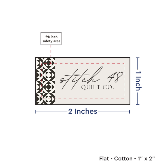 PPLR_HIDDEN_PRODUCT Print your Logo or Image on FLAT Cotton Tags