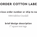PPLR_HIDDEN_PRODUCT Reorder Previous Label Design - COTTON