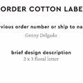 PPLR_HIDDEN_PRODUCT Reorder Previous Label Design - COTTON