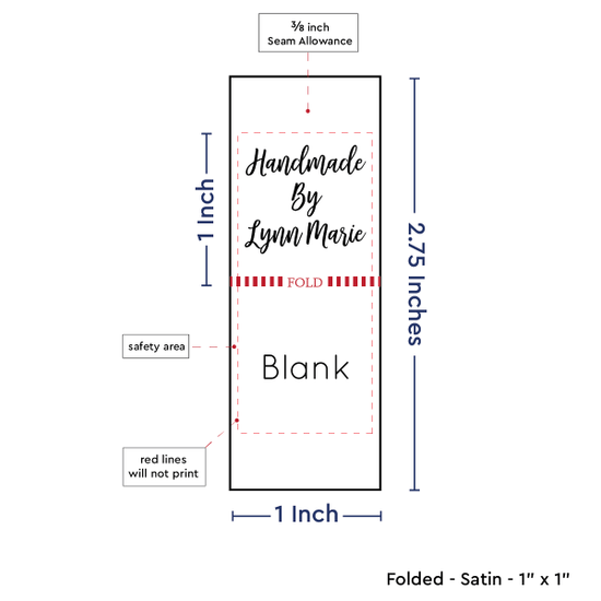 PPLR_HIDDEN_PRODUCT Handmade Square (1" wide - Satin)